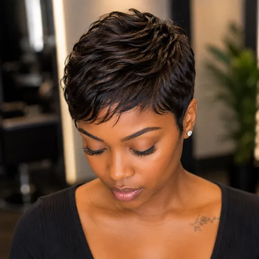 Pixie cut